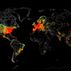 Illustration for article titled A Map of Every Device in the World Thats Connected to the Internet